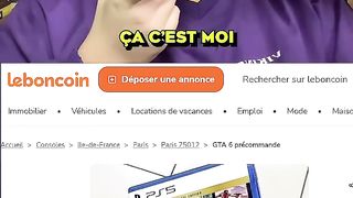 Il vend GTA6 sur Leboncoin ????.