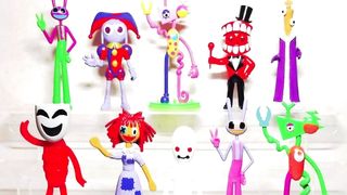 The Amazing Digital Circus Figure Pomni and Jax Plushie Doll Toys Cute Amazing Digital Circus Figure Kids Children Christmas