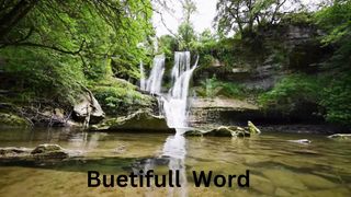 Buetiful Word Nice Location 4