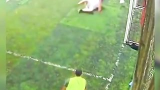 Moment drôle de football