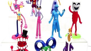 The Amazing Digital Circus Figure Pomni and Jax Plushie Doll Toys Cute Amazing Digital Circus Figure Kids