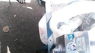 MANUAL SUGAR CANE JUICE EXTRACTION WITH LEMON! NATURAL DRINK!