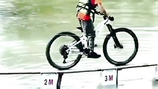 Cycling on water