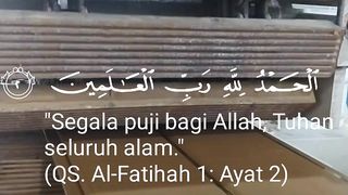 MUROTAL QURAN SURAT AL FATIHAH merdu
