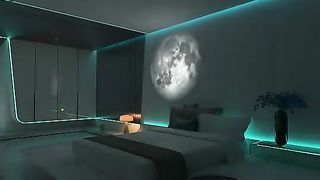 bedroom  Interior and Lights