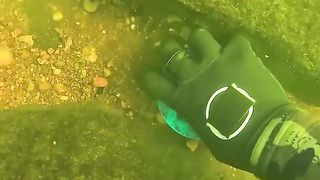 Found Handcuffs Underwater While Scuba Diving!. 2