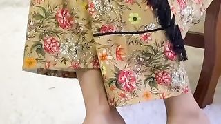 Stitched dress