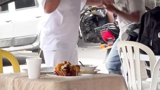 food moving prank ????