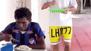 ice surprise prank????