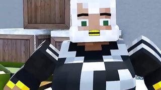 The policeman was turned into a robot???? _ Minecraft