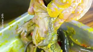 C'est bizarre Harvesting Eels & Frog Cooked Best Recipe Make Soldiers Warm????????????
