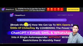AI SmartReach Review - Send Unlimited Emails, Messages & Texts without any Restrictions