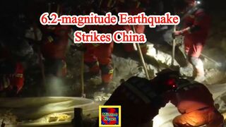 6.2-magnitude quake strikes China's Gansu and Qinghai provinces