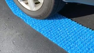 the sound of plastic bubbles