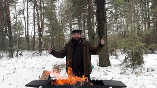 Жарю ХУДШИЙ шашлык из дешевой мороженной рыбы