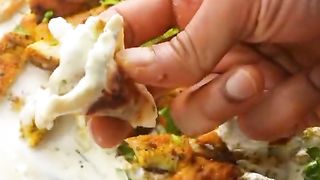 GARLIC CHICKEN WITH GARLIC SAUCE