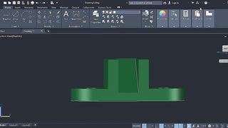 membuat drag mounting melalui autocad 3D