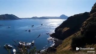 Pariwisata bukit gunung padar di kawasan labuan bajo indonesia