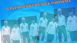 Ganjar Mahfud pilihan ku...