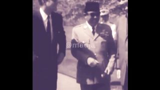 United States President Jhon F. Kennedy and Ir. Soekarno