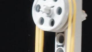 Belt Drive - Lego Technic - Mechanical Principles #shorts #lego #legotechnic. 2