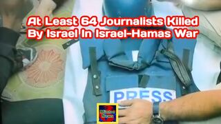 NGO says at least 64 journalists killed in Israel-Gaza war since 7 October