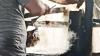 Indian dosa making video