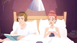 OUR NEIGHBOR IS TOO LOUD IN BED