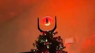 Sauron Christmas tree