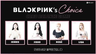 88.BLACKPINK CARD BALANCE GAME by BC CARD.mp4