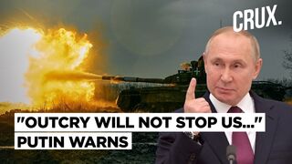 Putin Defends Ukraine Strikes, Russia Admits Attack Risks In Crimea, Drone Shot Over Sevastopol