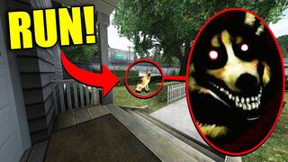 if you see a SMILING DOG enter your house, RUN AWAY FAST!