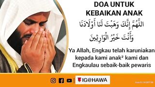 Doa untuk kebaikan anak