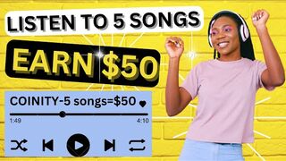Get FREE PayPal Cash by Listening to Music Online (How to Earn Online 2022)