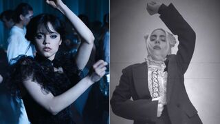 Lady Gaga doing the Bloody Mary Dance tik tok Viral Challenge song