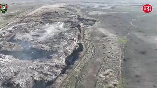 Russian soldiers’ sad ending in the whole where they were hiding – They couldn’t escape the drone