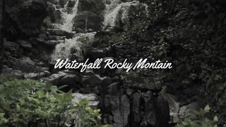 Waterfall Rocky Montain