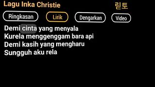 Rela,Lagu Inka Christie