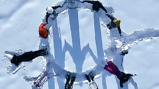 Nice video and enjoying ice in winter