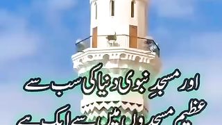 Madina Munavra me Roza Rasool ka sunehra manzer