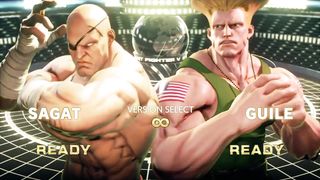 Sagat Vs Guile (Hardest) Street Fighter V