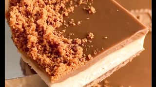 5-Ingredient Biscoff Cheesecake Bars