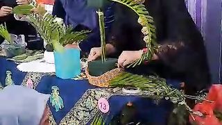 Lomba merangkai bunga