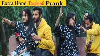 Prank on cute gir