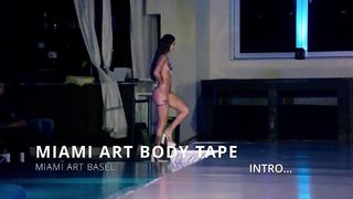 MIAMI ART BODY TAPE Full Show - Miami Art Basel Fusion Fashion 2023