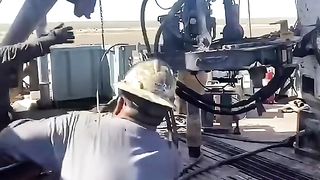 That’s one way to light a flare. #oilfield. 2