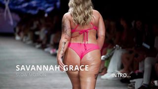 Savannah Grace in Slow Motion ｜ Miami Swim Week 2023