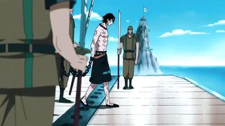 One Piece  barbe blanc VS Marineford
