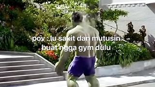 efek gara" off sehari ga ngejim