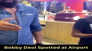 Bobby Deol Spotted at Airport #bobbydeol #shorts #viral #youtubeshorts #trending #shortvideo #ytshorts